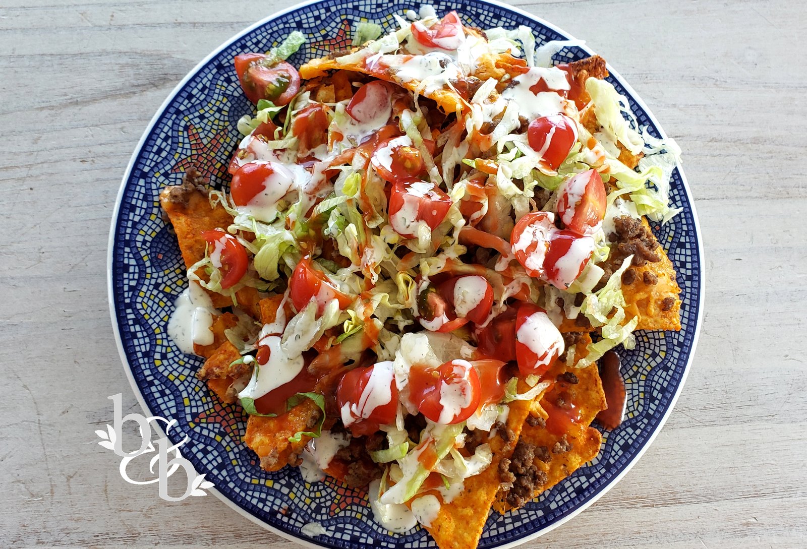 Nacho Mama's Taco Salad Nachos