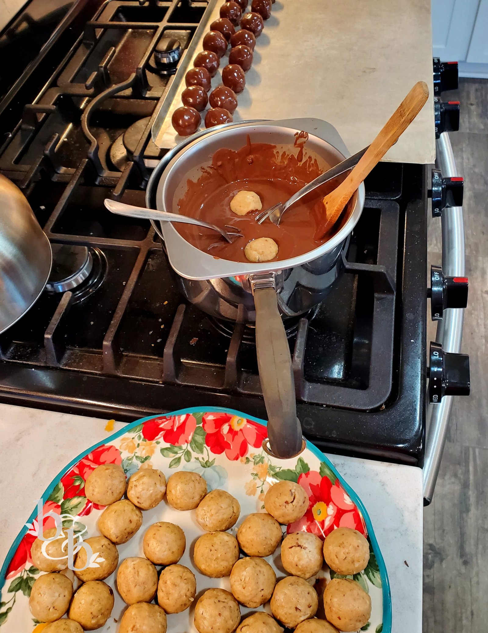 Mud Balls in the making