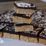 Chocolate and Coconut Cashew Bars