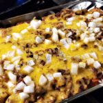 Low Carb Chili Dog Casserole