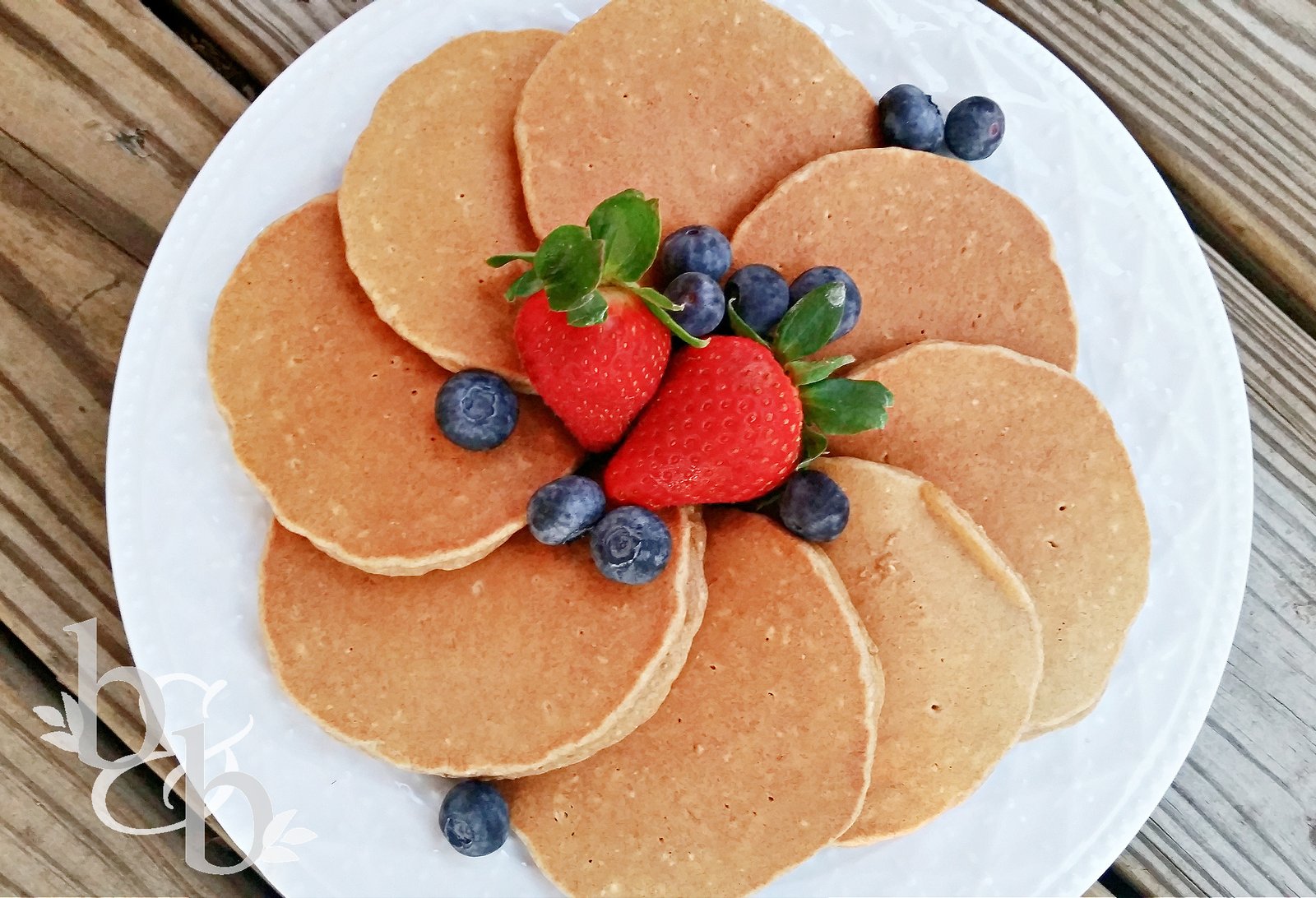 Blender Wheat Pancakes